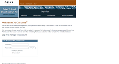 Desktop Screenshot of mycalyx.com